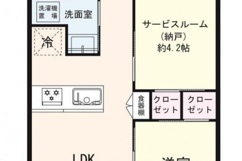 1LDKS（納戸）-2