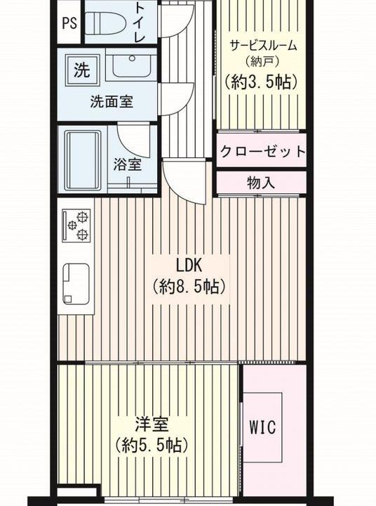 1LDKS（納戸）-4