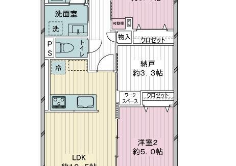 2LDKS（納戸）-1