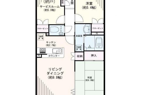 2LDKS（納戸）-2