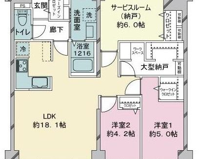 2LDKS（納戸）-2